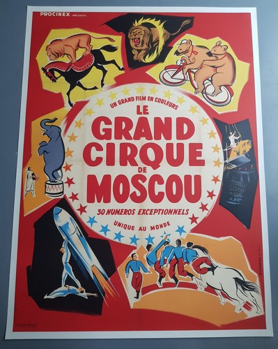 Affiche ancienne grand - ancienne, le