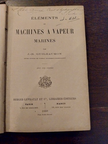 Elements machines vapeur - de,