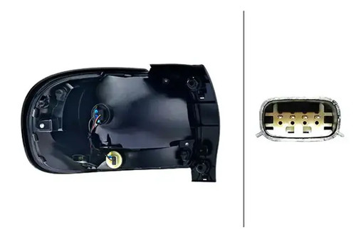Feu arrière droite w21 2sd - w21/5w,