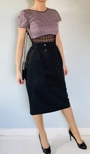Jupe boutonnée High Waist