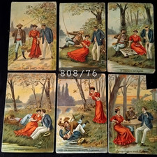 N°55  Série de 6  Cartes