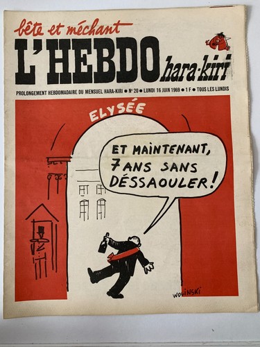 Hara kiri hebdo du - kiri,