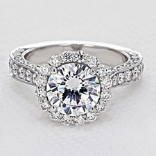 Bague de fiançailles art