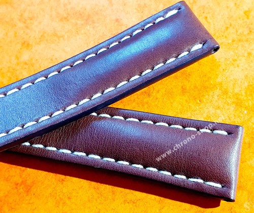 Breitling 438x 20mm cuir - 22-20mm,