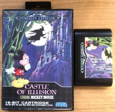 CASTLE OF ILLUSION EN BOÎTE SANS NOTICE SEGA MEGADRIVE PAL EURO IN COMPLET BOXED