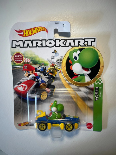 Hot wheels mario kart yoshi - hot,