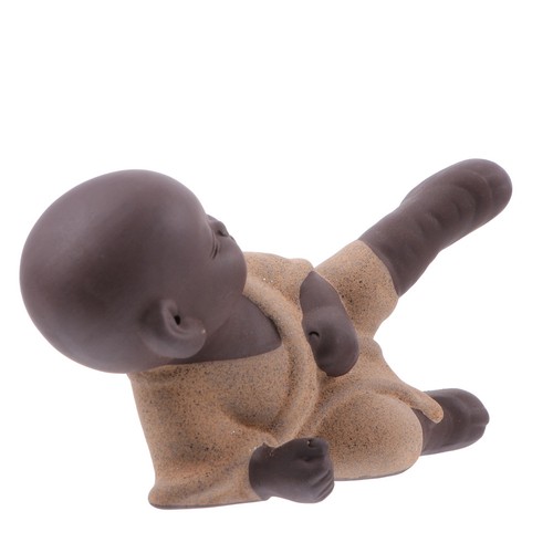 Buddhas ceramic craft desk - buddhas,
