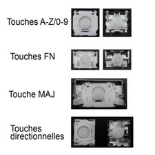Touche de Clavier pour ASUS N56 / N76 / R501 / R701 - ZenBook U500 / UX51