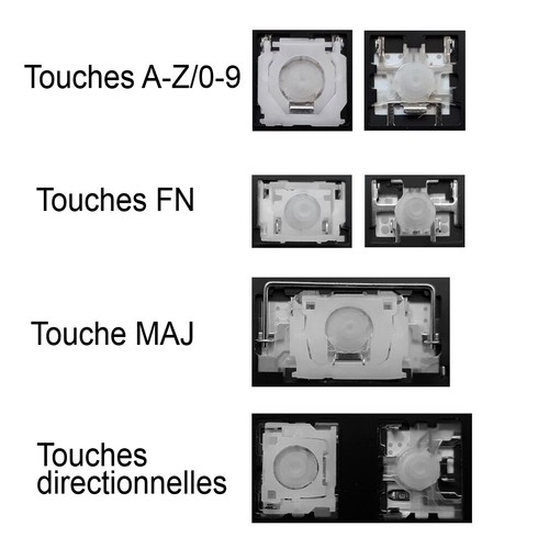Touche clavier pour asus - clavier,
