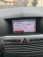 Changement  de  langue  vocal  pour OPEL CD 70 ou DVD 90 