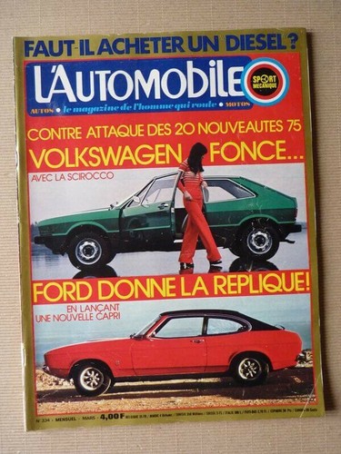 Automobile 334 mercedes - l'automobile, n°334,