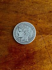 PIECE MONNAIE ARGENT OUDINE - 5 FRANCS CERES 1849- 37mm / 24,8gr