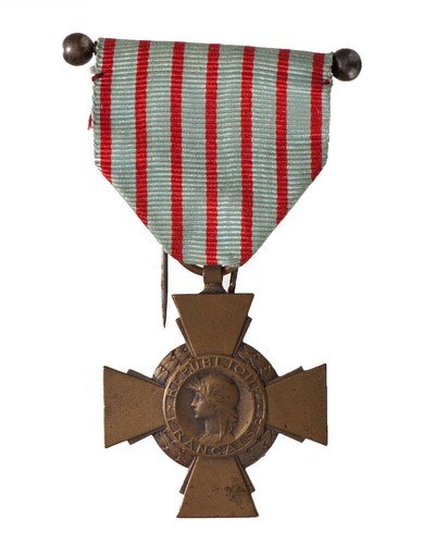Médaille croix combattant - croix,