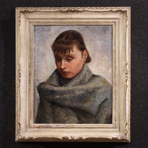 Portrait femme boucle - portrait, de