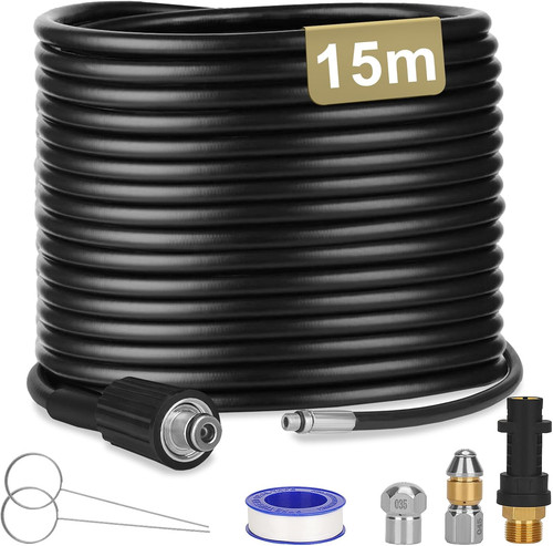 15m tuyau déboucheur - 15m,