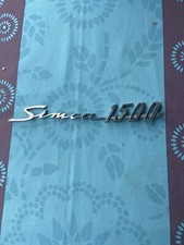 SIMCA 1500 LOGO Aluminium