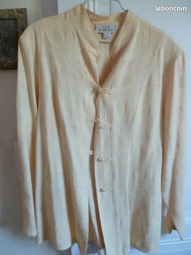 Veste jaune paille - paille, 2