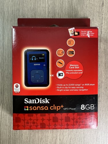 New sandisk sansa clip - new, clip+