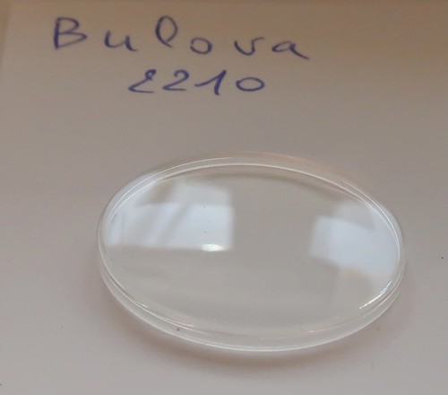 Bulova accutron 2210 verre - bulova,