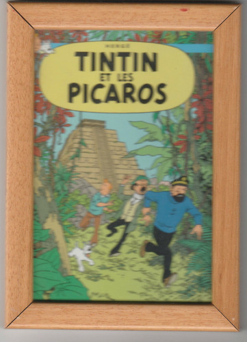 Carte postale tintin milou - carte,
