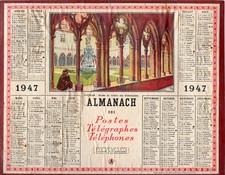 ** CALENDRIER - ALMANACH DES