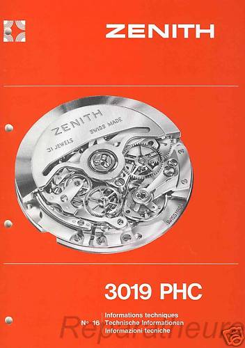 Calibre zenith primero - calibre,
