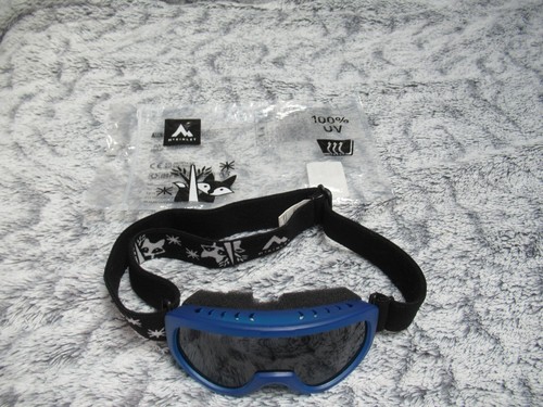 Masque ski bleu enfant - bleu,