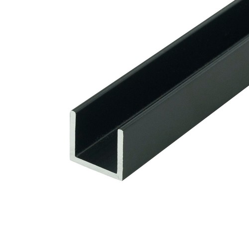 Outwater black finish - black, 1/2"