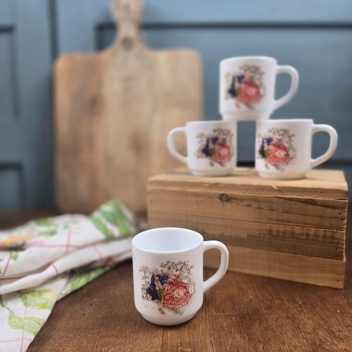 Rare lot tasses arcopal - rare, 4