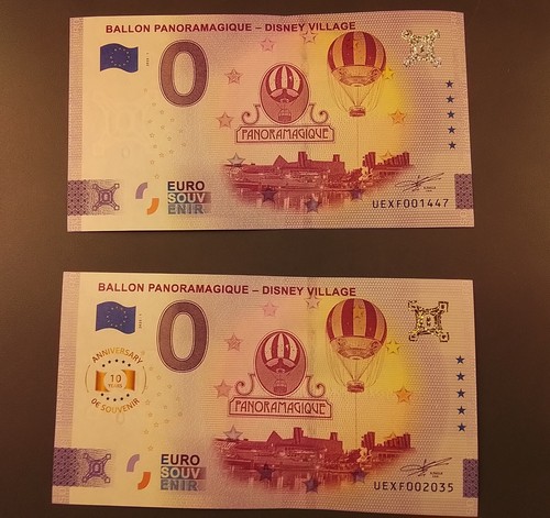 Billet euro uexf - 0,