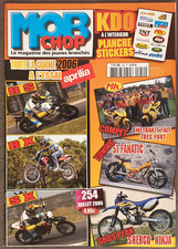 Mob Chop magazine Motorcycle Juillet July 2006 Numéro Number 254 French
