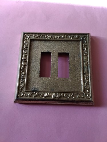 Plastron métal louis xv - métal,