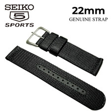 Genuine Seiko 22mm Nylon Strap