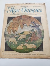 Mon ouvrage 1932 n°217 frivolité et crochet parure bébé veste d'interieur