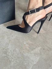 Sandales Talons Hauts Talons Aiguilles Strass Boucle Carrée Unique Chaussures