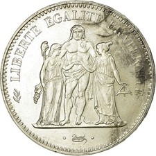 Monnaie, France, Hercule, 50