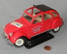 Solido Prestige 1/17 : Citroën 2cv Berline Coca Cola (Ente Club Allemagne)