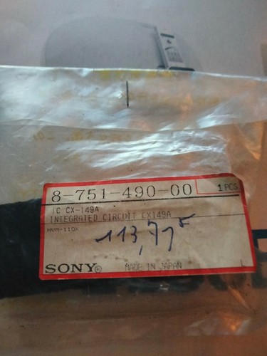 Cx149a sony 751 490 00 - sony, ic
