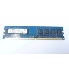 Mémoire RAM Elpida EBE10UE8AFFA-8G-F 1 Go 800 MHz - PC2-6400U (DDR2-800) DDR2 DI