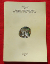 Annales du Groupe Numismatique du Comtat et de Provence 2011   !