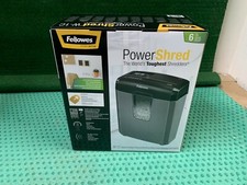 Destructeur de documents Fellowes W-1C coupe croisée niveau de securite P-3