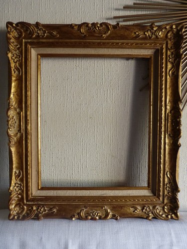 Cadre f10 bois sculpté - en,