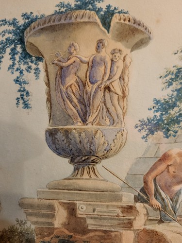 Aquarelle originale ecole - aquarelle,