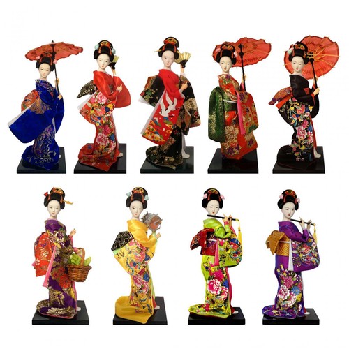 Poupées kimono japonaises