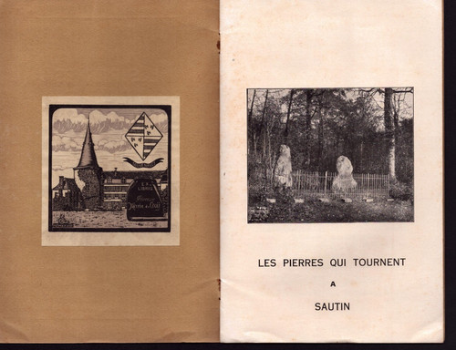 Sautin menhirs - (belgique),