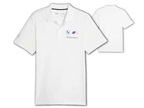 Bmw mms polo shirt blanc - mms,
