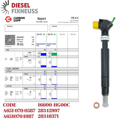 Injecteur a6510704987 - injecteur,