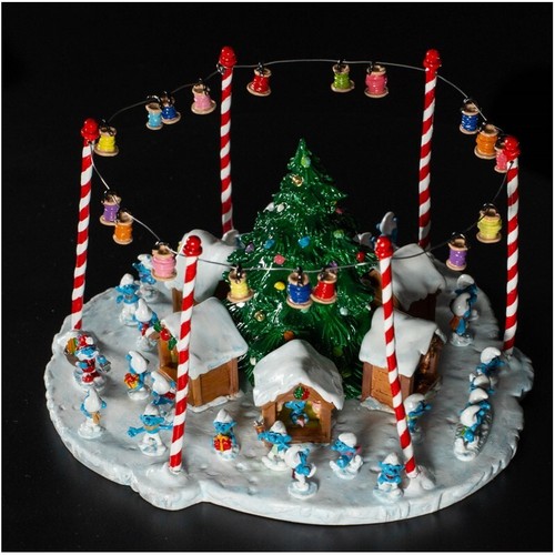 Figurine marché noël - figurine,