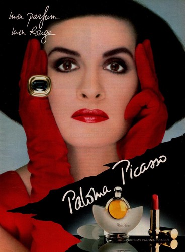 Publicité papier parfum - publicité,