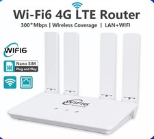 Routeur WiFi 6 4G LTE 300Mbps Modem Ultra Rapide